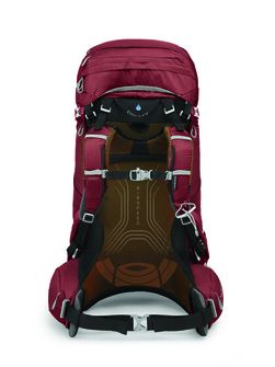 Turistický batoh OSPREY AURA AG 65,  berry sorbet red