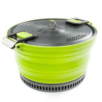 Skládací květináč GSI Outdoors Escape HS Pot 3 l, zelený