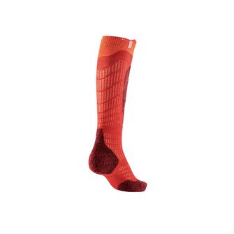 Sidas Dětské ponožky Ski Merino red/orange