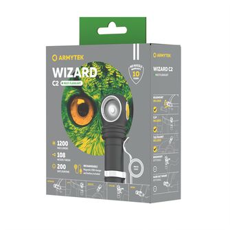 ArmyTek Wizard C2 Magnet Bílá LED čelovka s magnetickým držákem 1200 lm 4800 h 64 g