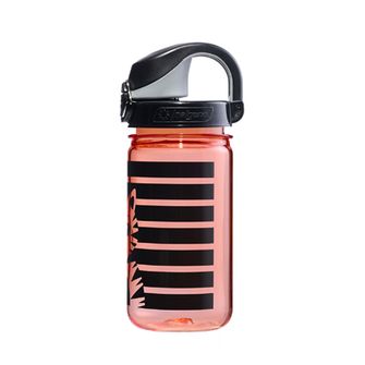 Dětská láhev na vodu Nalgene Grip-n-Gulp Sustain 0,35 l oranžová tygrovaná