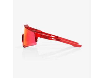 100% Sluneční brýle Speedcraft LE Peter Sagan, Gloss Translucent Red - Hiper Red Mirror