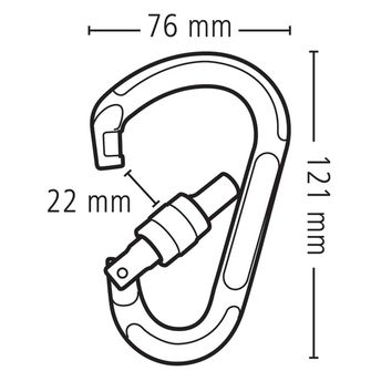 Beal HMS carbine Be Lock Screw