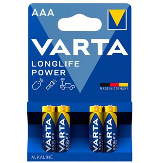 Baterie Varta Longlife Power AAA / Micro 4 kusy