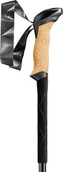 Trekingové hole LEKI Black Series Carbon, černo-černá šedá-tmavě antracitová, 100 - 135 cm