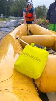 Vodotěsný vak Pinguin Dry bag 5 L, žlutý