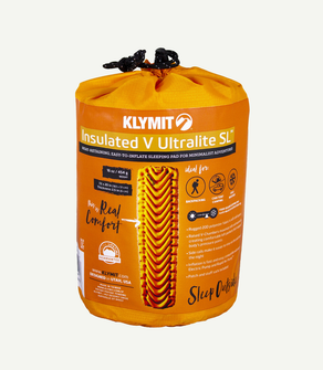 Klymit Ultralite SL Izolovaná matrace do auta V, oranžová