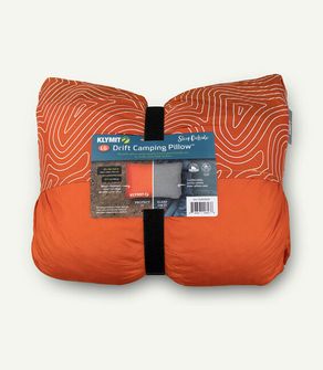 Cestovní polštář Klymit Drift Pillow LARGE, oranžový