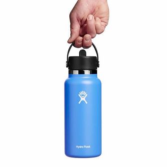 Hydro Flask Široká termo láhev s náustkem 32 OZ Wide Flex Straw Cap, cascade