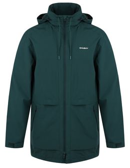 HUSKY pánský hardshell kabát Nevr M, tmavě zelený