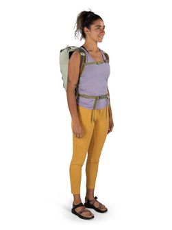 Městský batoh OSPREY DAYLITE CINCH PACK,  meadow gray/histosol brown