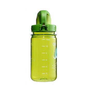 Dětská láhev na vodu Nalgene Grip-n-Gulp Sustain 0,35 l zelená nessie