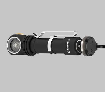 ArmyTek Wizard C2 WR Magnet Bílá a červená LED čelovka s magnetickým držákem 1100 lm výkon baterie 3 h 65 g