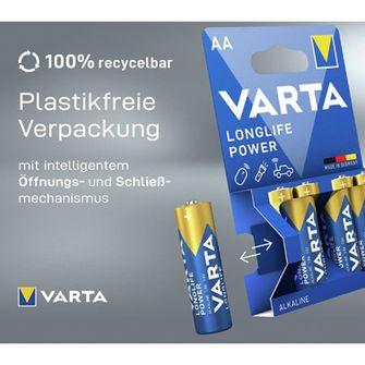 Baterie Varta Longlife Power AA / Mignon 4 kusy