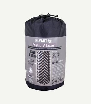 Klymit Static V Luxe XL, kamenně šedá