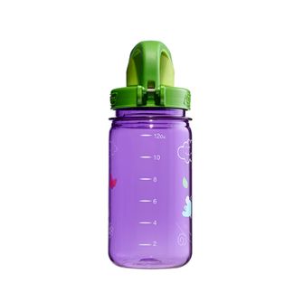 Dětská láhev na vodu Nalgene Grip-n-Gulp Sustain 0,35 l fialová jackalope