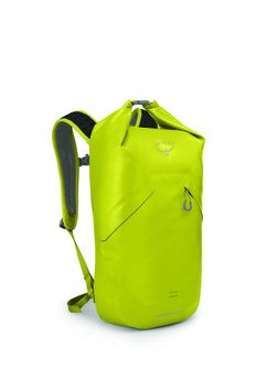 OSPREY městský batoh TRANSPORTER ROLL TOP WATERPROOF 18,  lemongrass yellow