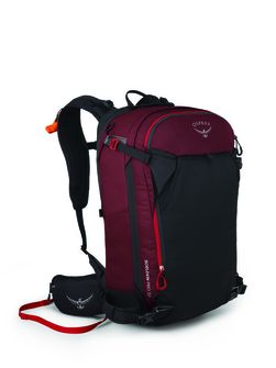 OSPREY skialpový batoh SOELDEN PRO AVY 32 II,  red mountain