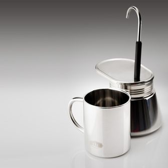 GSI Outdoors Mini espresso a šálek na espresso nerez 296 ml