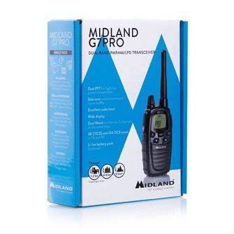 Vysílač Midland G7 Pro, černý