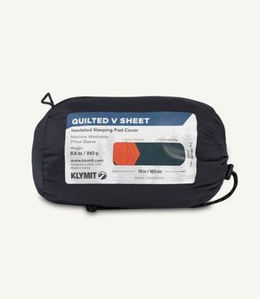 Klymit Ochranný kryt pro podložku V Sheet Pad, oranžově šedý