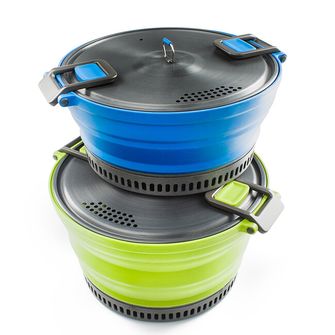 Skládací květináč GSI Outdoors Escape HS Pot 3 l, zelený