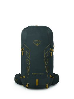 Turistický batoh OSPREY TALON VELOCITY 30,  dark charcoal/tumbleweed yellw