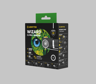 ArmyTek Wizard C1 Pro Magnet Bílá LED čelovka s magnetickým držákem 1000 lm 1440 h 55 g