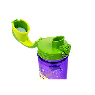 Dětská láhev na vodu Nalgene Grip-n-Gulp Sustain 0,35 l fialová jackalope