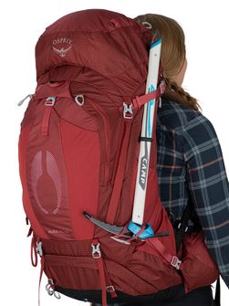 Turistický batoh OSPREY AURA AG 65,  berry sorbet red