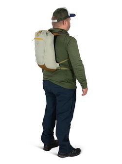 Městský batoh OSPREY DAYLITE CINCH PACK,  meadow gray/histosol brown