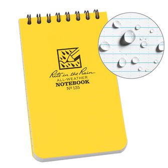 Rite in the Rain All Weather Notebook žlutý č. 135