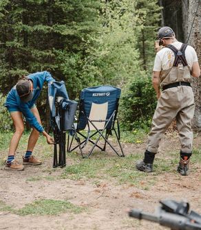 Klymit Camping Chair Switchback, modrá