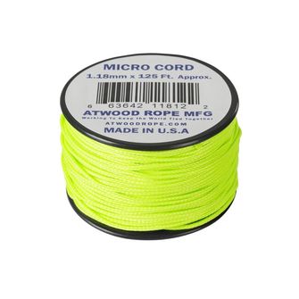 ATWOOD® Mikro lano (125 stop) - neonově zelený (MCCB24)