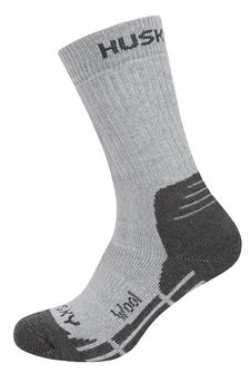 HUSKY dětské ponožky All Wool, světle šedé