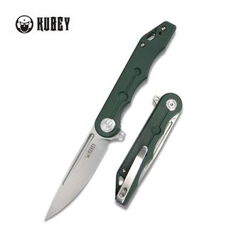 KUBEY Zavírací nůž Mizo Green G10