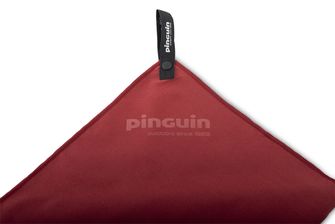 Ručník Pinguin Micro Logo 60 x 120 cm, červený
